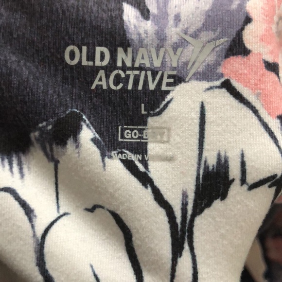 Old navy floral active leggings - Picture 2 of 2